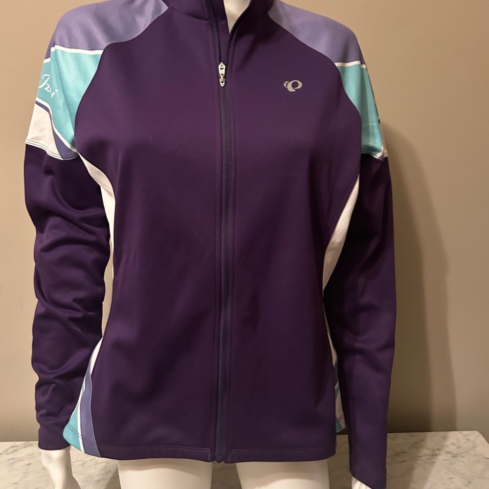 Pearl Izumi Purple and White Jacket